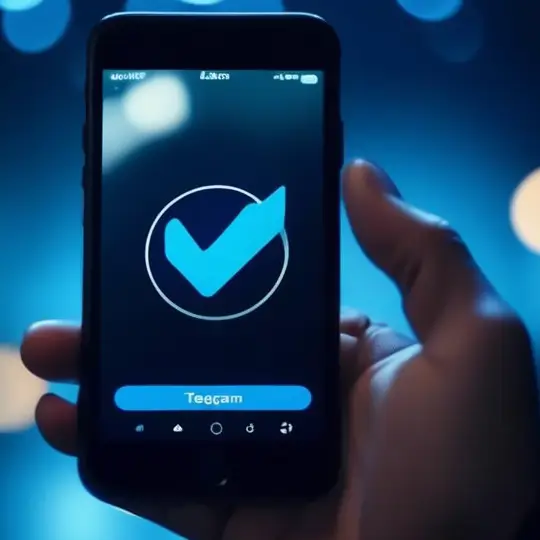 تیک آبی تلگرام