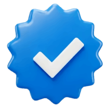 تیک آبی شبکه های اجتماعی