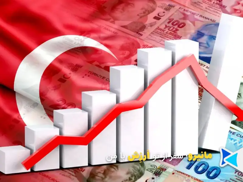 افزایش تورم ترکیه