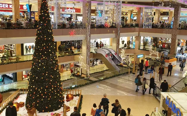فستیوال استانبول مال و زورلو سنتر در کریسمس