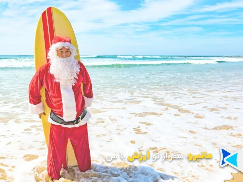 بابا نوئل در کریسمس