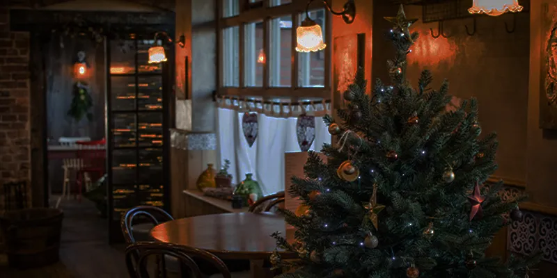 کافه کریسمس در تهران