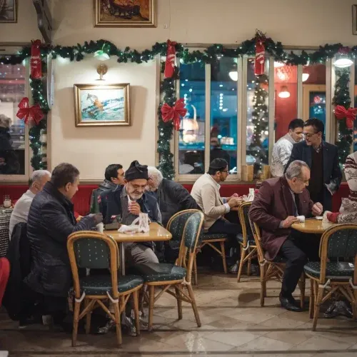 کافه کریسمس در تهران