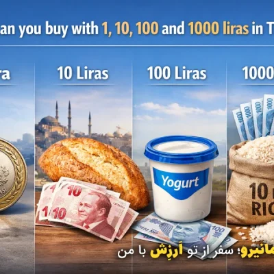 قدرت خرید 1، 10، 100 و هزار لیر